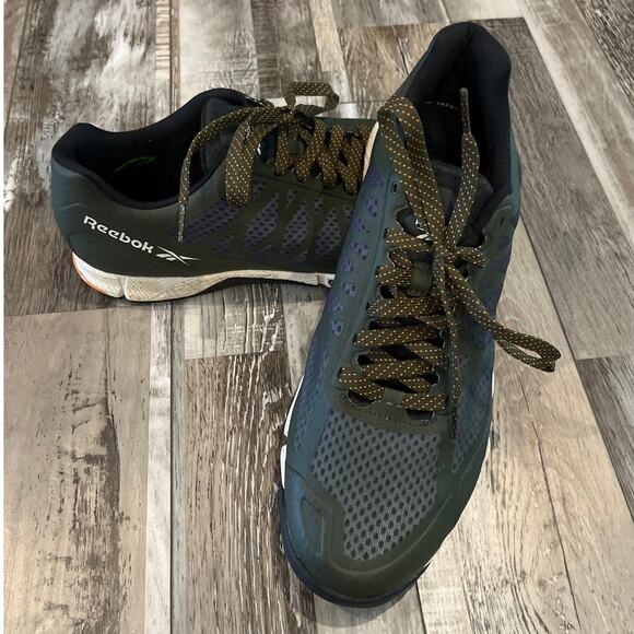 Reebok Speed TR Men's Training Shoes Poplar Green/Alabaster/Black Size 11 - Picture 1 of 8